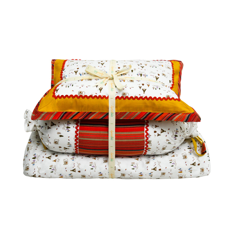 Cot Bedding Set- Camping Retreat