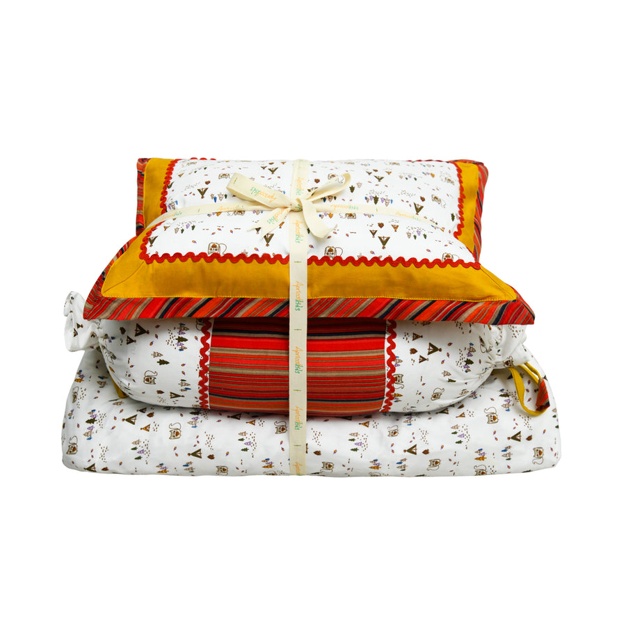 Cot Bedding Set- Camping Retreat