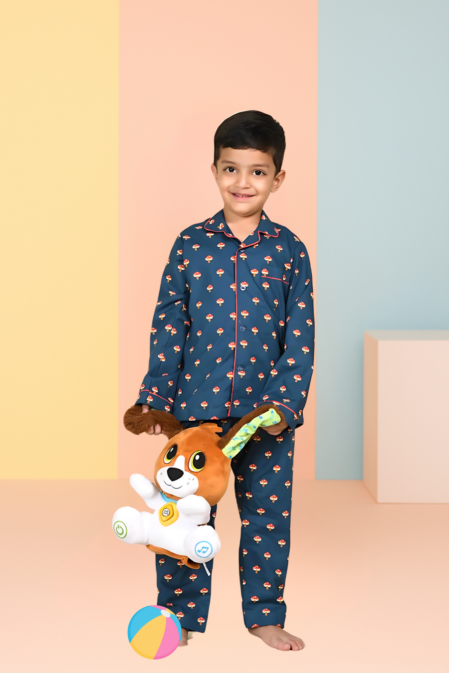 Mushroom Print Sleepwear