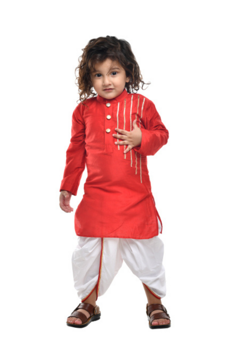 Bird Embroidery Kurta Set