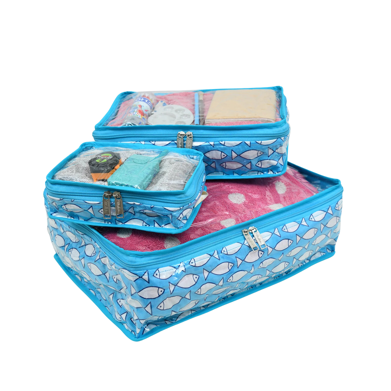 Organiser Set- Blue Fish