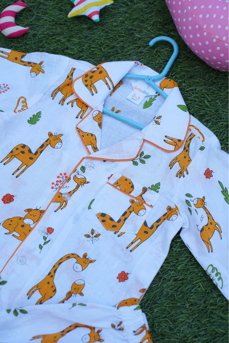 Giraffe Snuggles Sleepwear