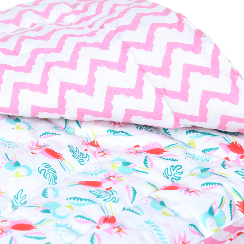 Tropical Tweets Comforter
