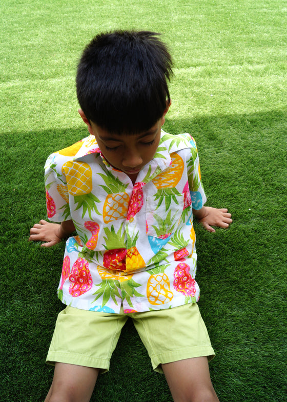 PINEAPPLE PRINTED SHIRT