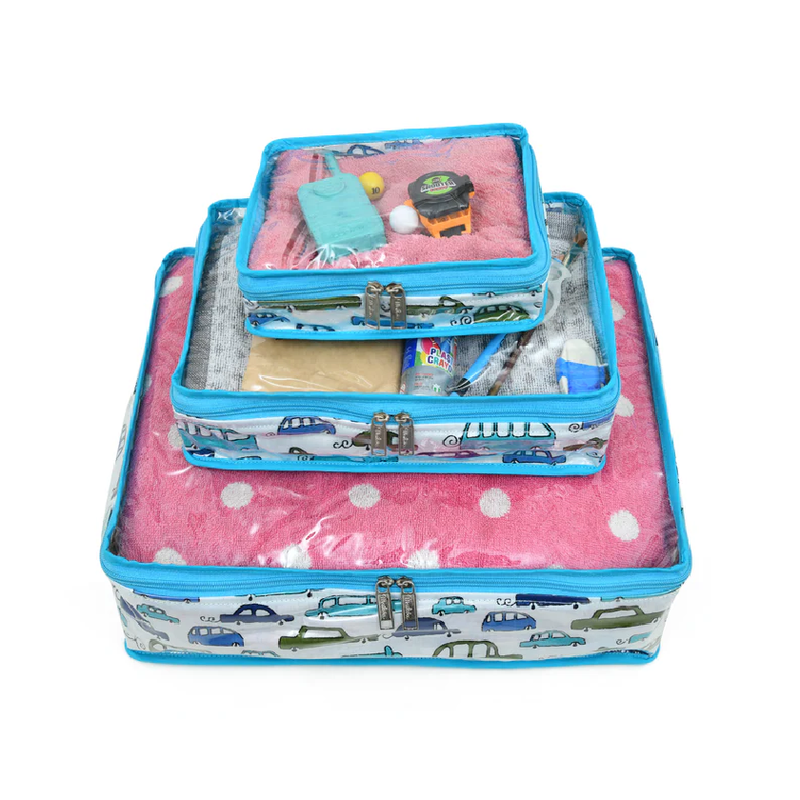 Organiser Set- Blue Car