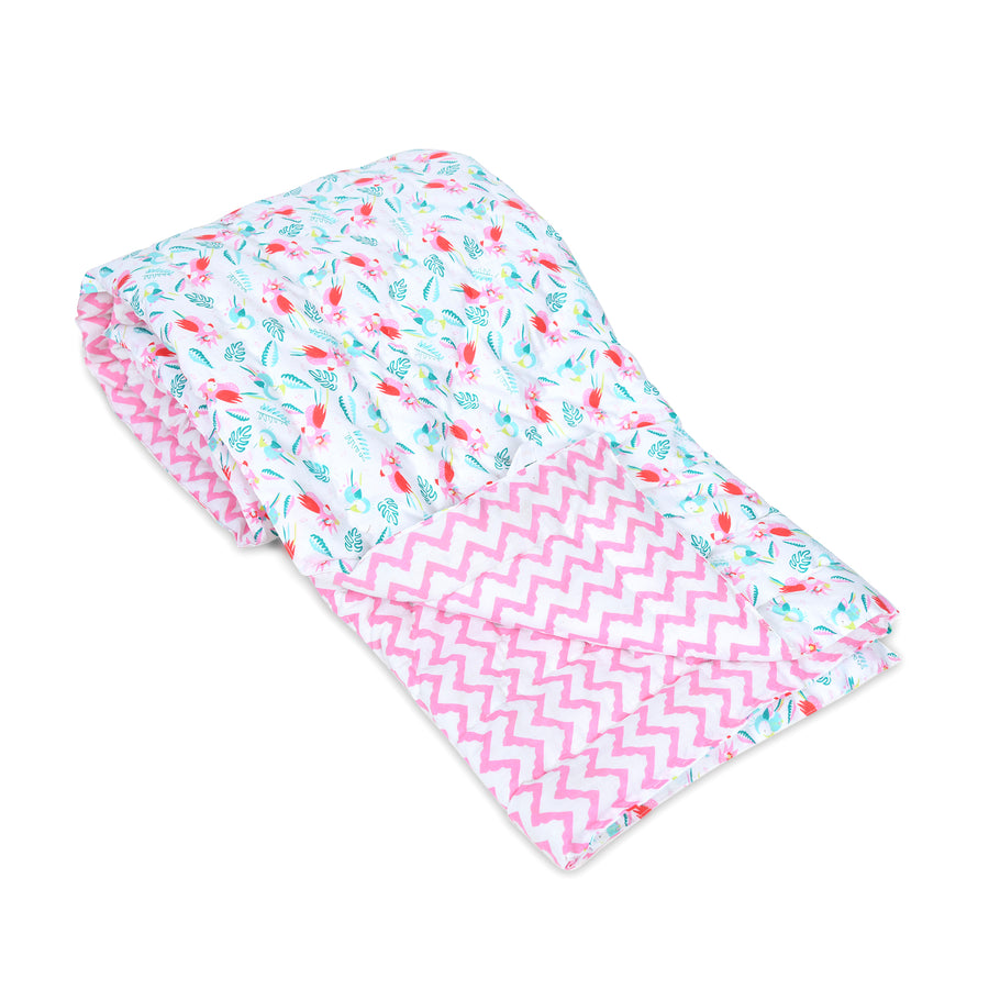 Tropical Tweets Comforter