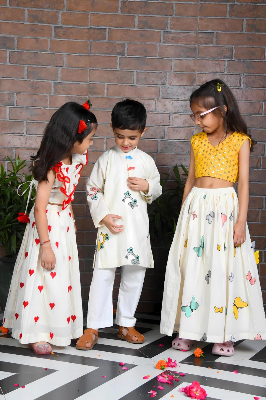 Off white Scooter kurta set