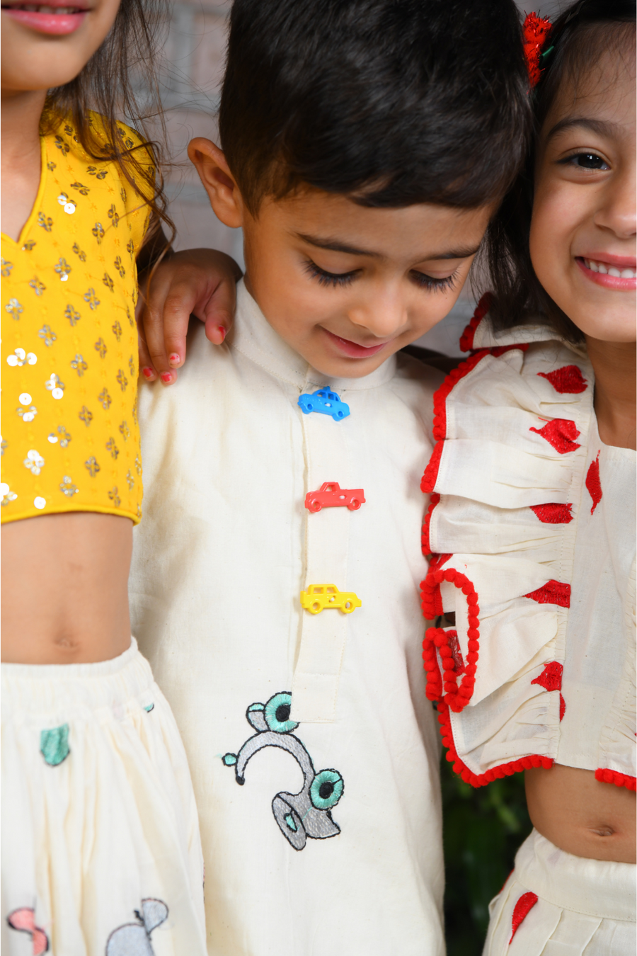 Off white Scooter kurta set