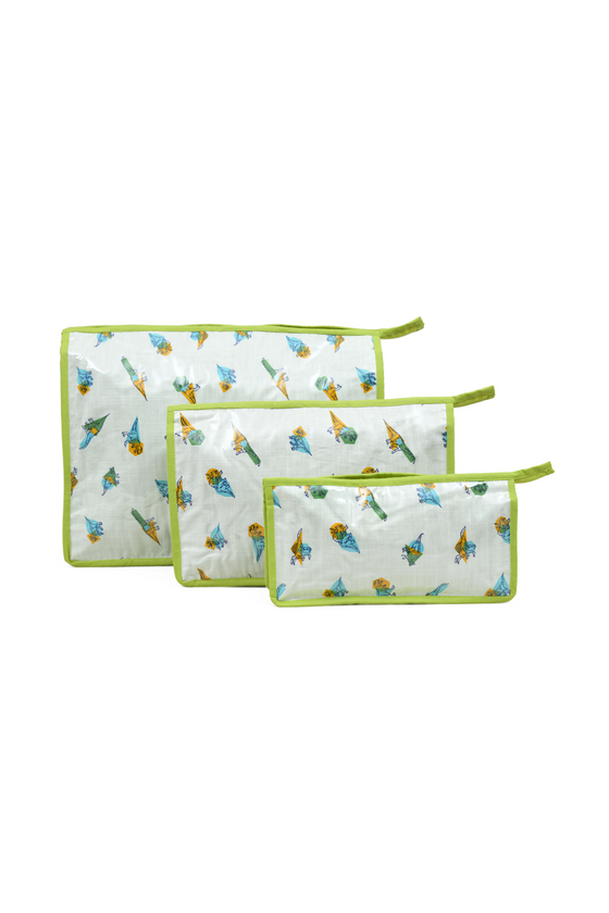 Pouch set- Dinosaur