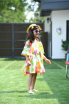 Colourful Pineapple Kaftan Dress