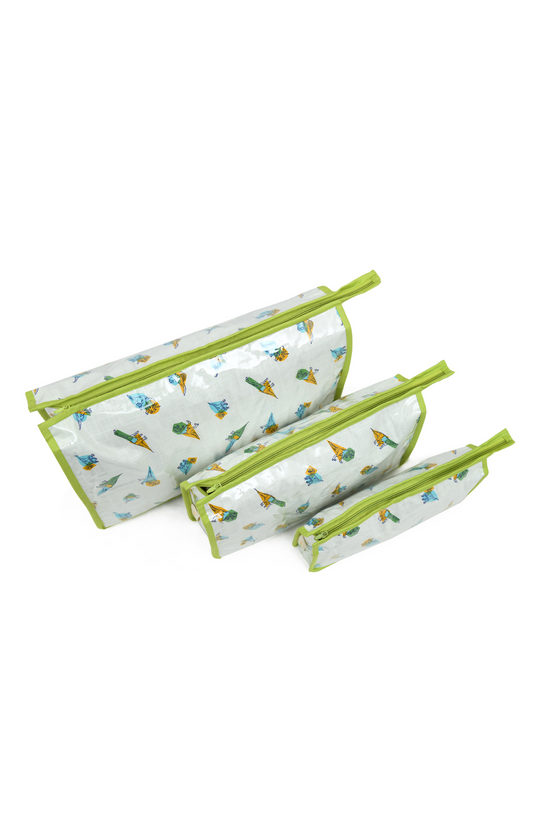 Pouch set- Dinosaur