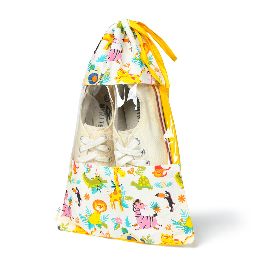 SHOE BAG- JUNGLE