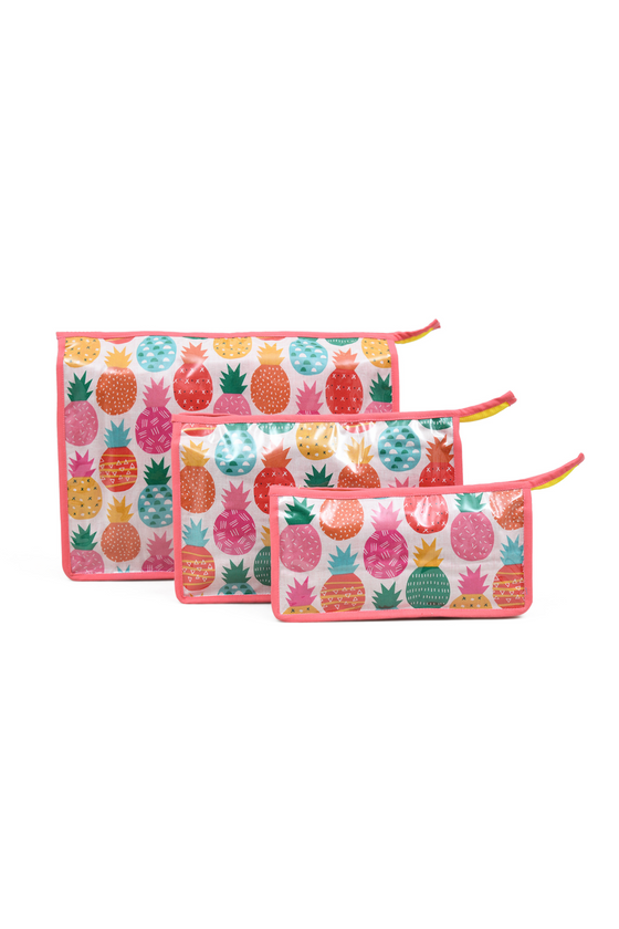 Pouch Set- Pineapple