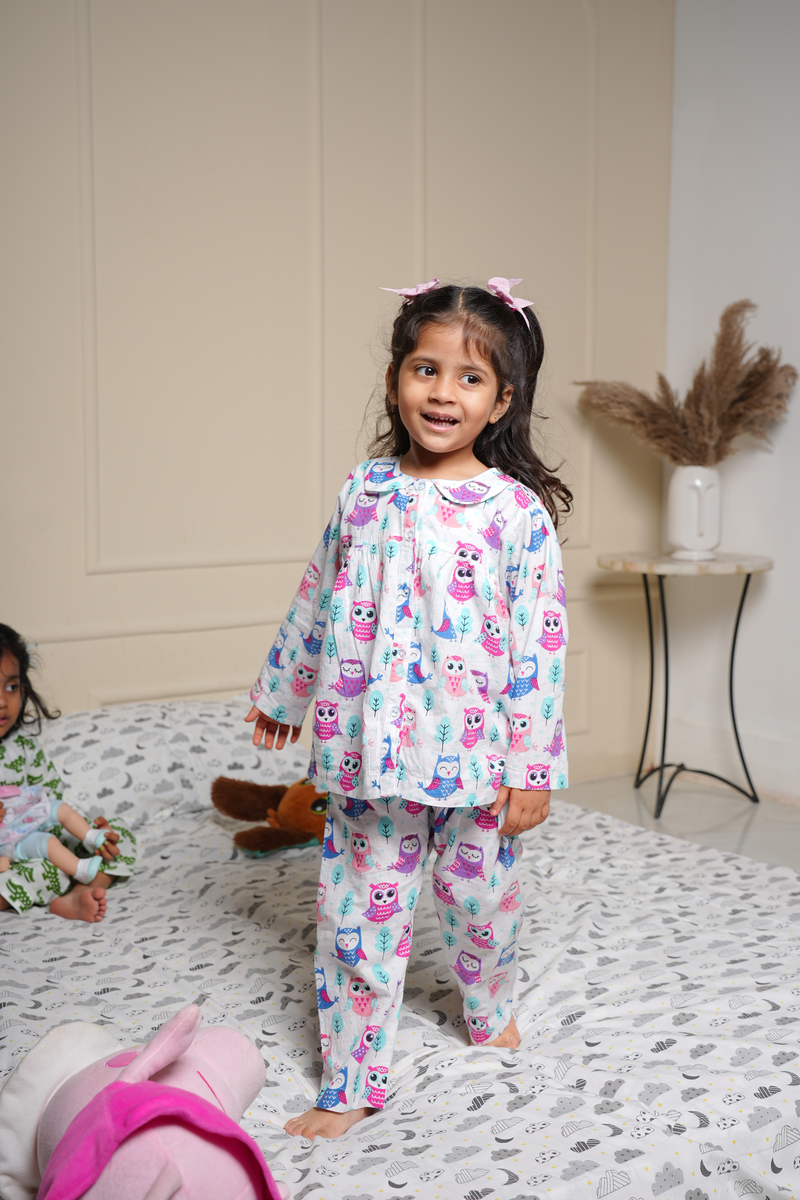 Whimsical Owls Sleepwear