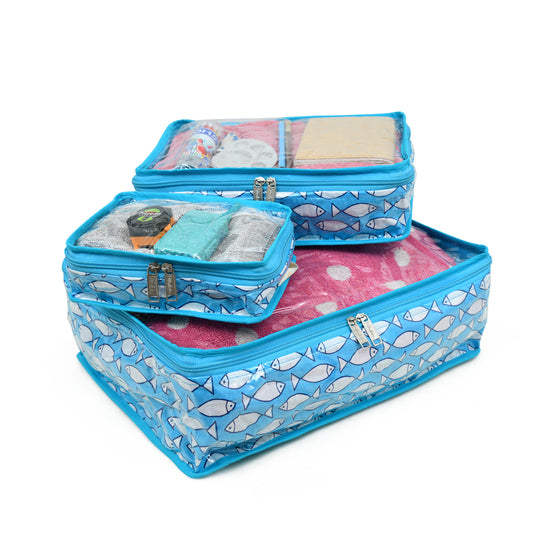 Organiser Set- Blue Fish