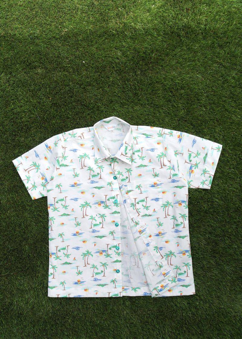 Beach Life Printed Shirt