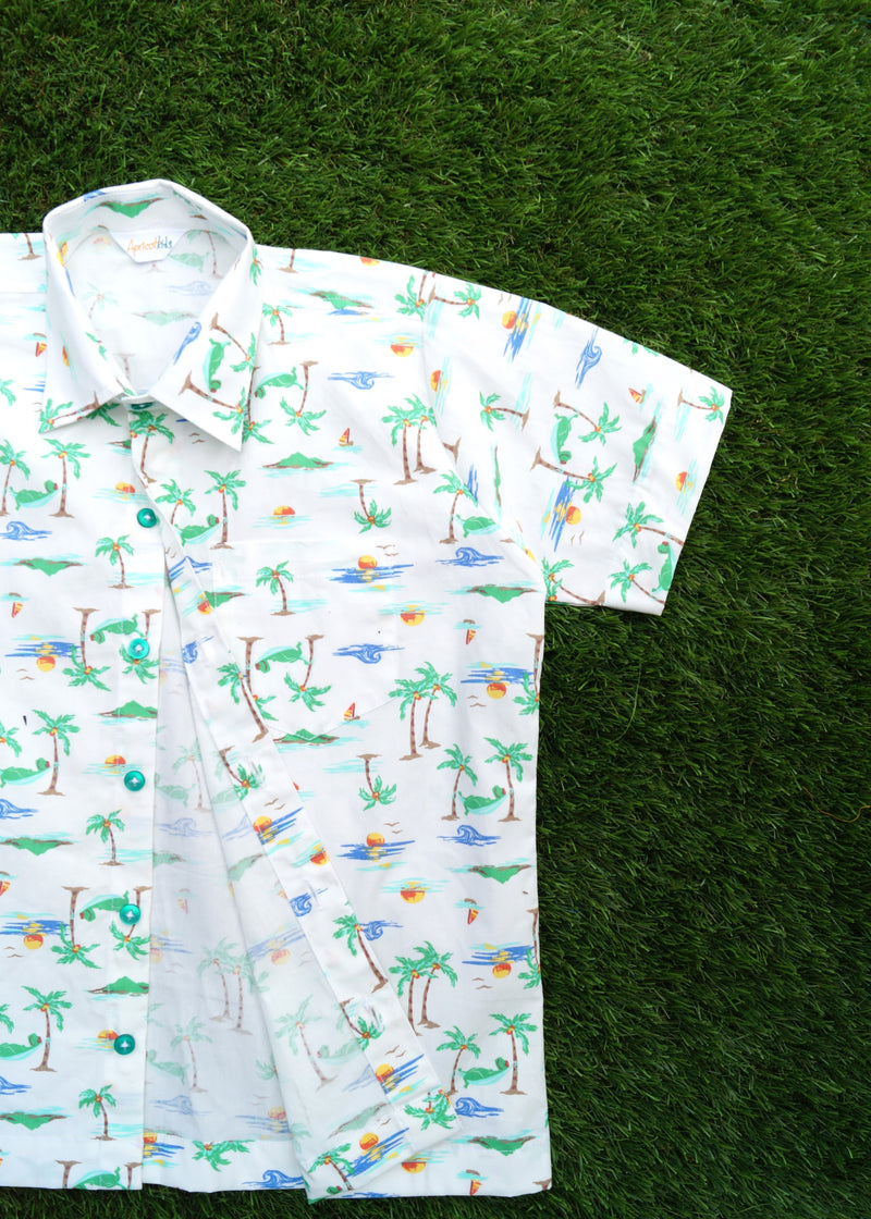 Beach Life Printed Shirt