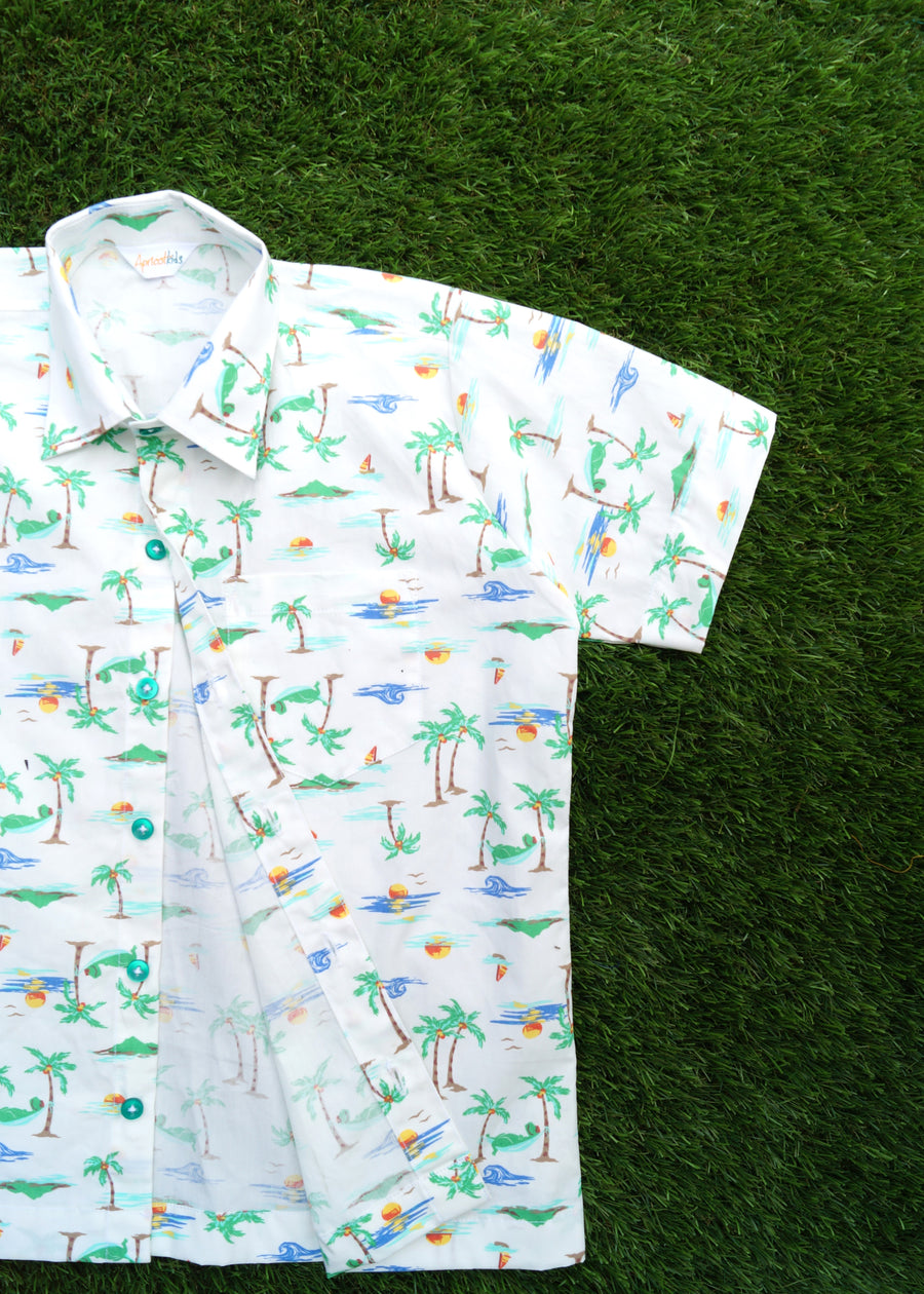 Beach Life Printed Shirt
