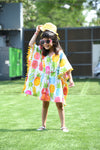 Colourful Pineapple Kaftan Dress