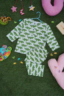  Crocodile Cuddles Sleepwear