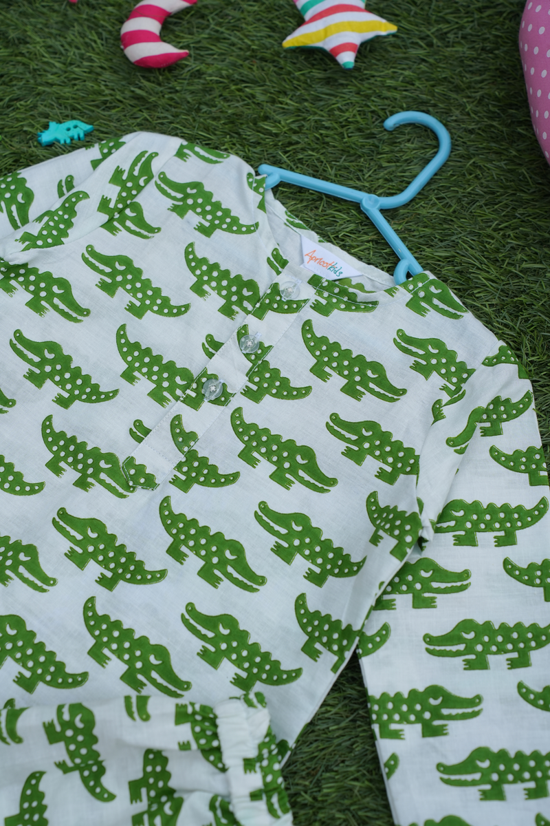 Crocodile Cuddles Sleepwear