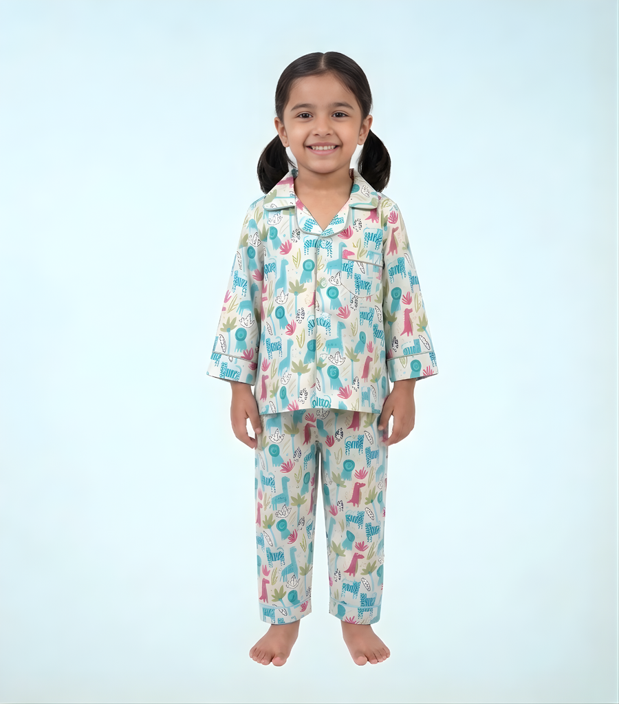 Jungle Sleepwear-Blue