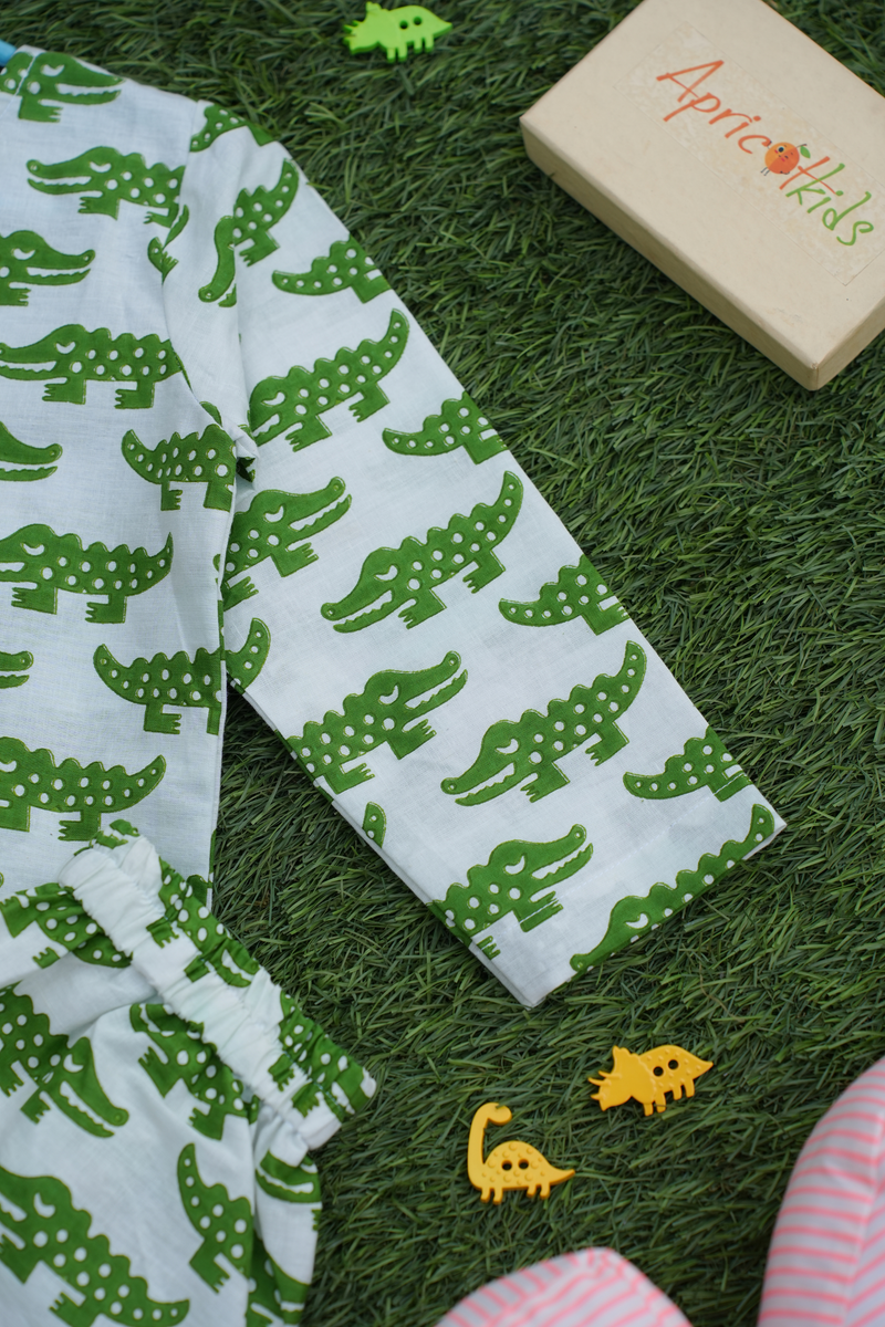 Crocodile Cuddles Sleepwear
