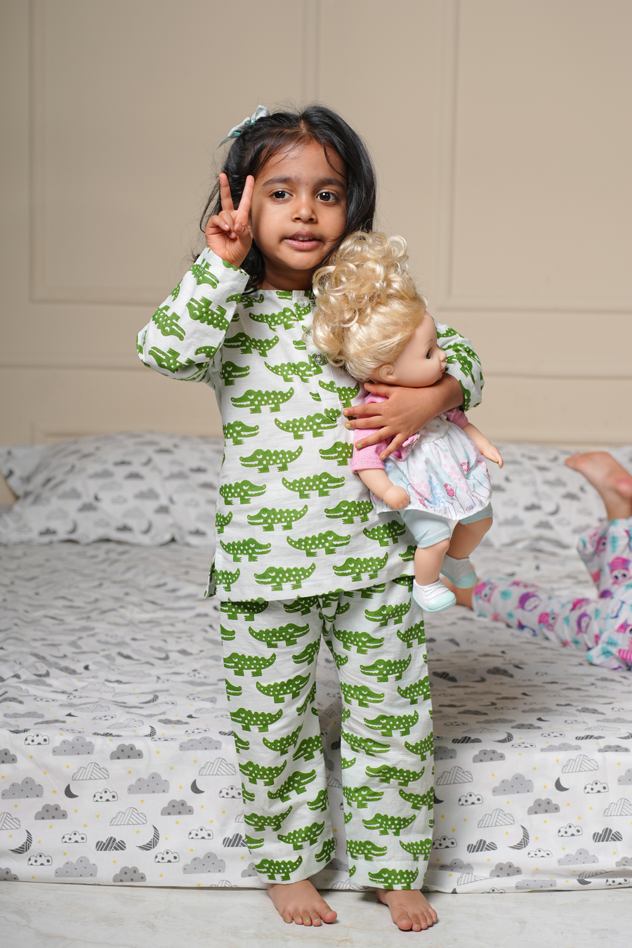 Crocodile Cuddles Sleepwear