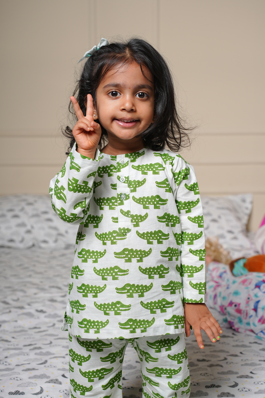 Crocodile Cuddles Sleepwear