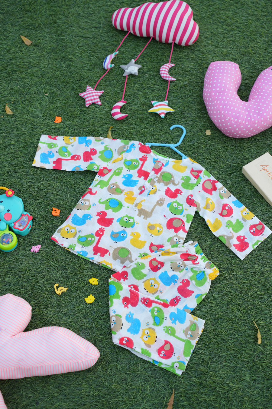 Rainbow Jungle Friends Sleepwear