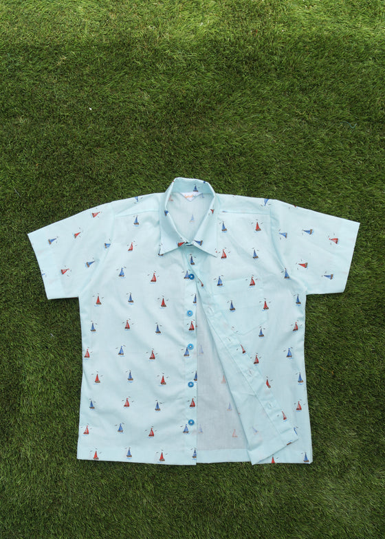 SAIL AWAY PRINTED SHIRT