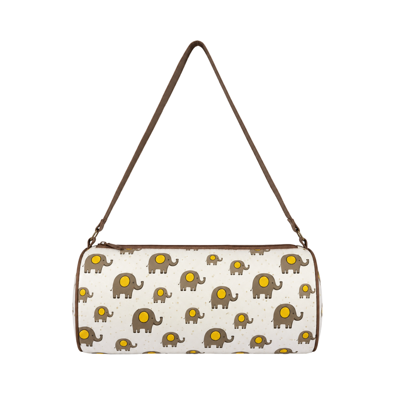 Duffle Bag-  Elephant Print