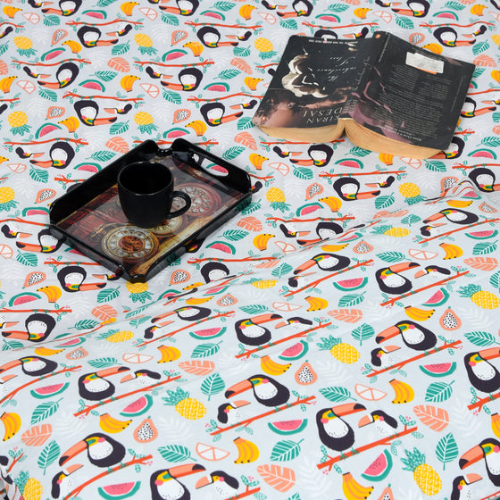 Kingfisher Bedsheet