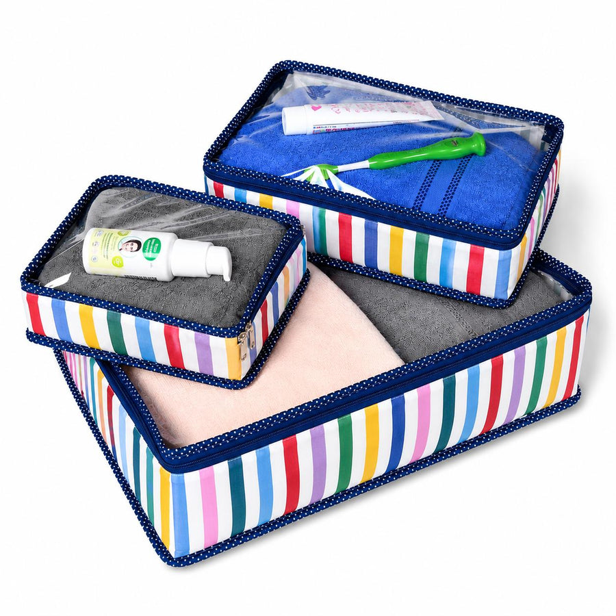Organiser set- Multicolour Stripes