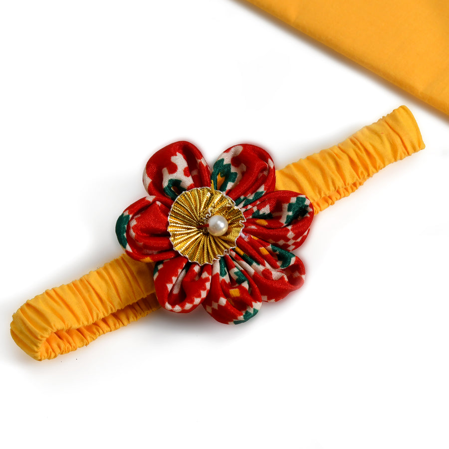 Patola Printed Girls Jaamna