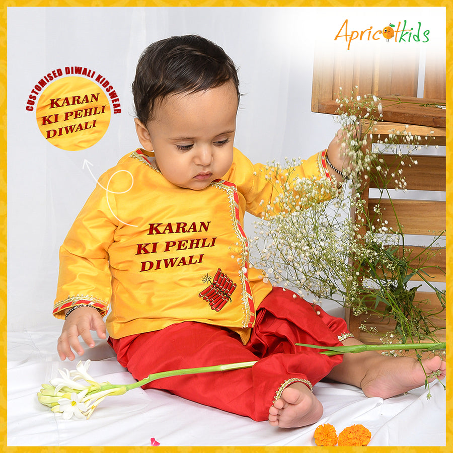 Meri Pehli Diwali Dhoti Set