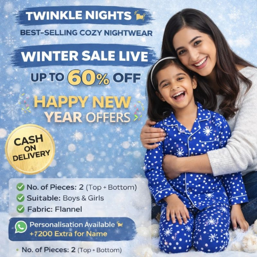 Twinkle Nights – Best-Selling Cozy Nightwear for Kids | Limited Stock