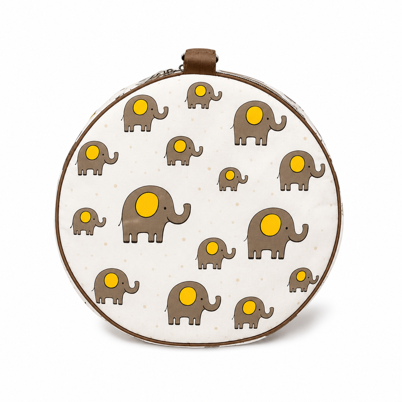 Duffle Bag-  Elephant Print