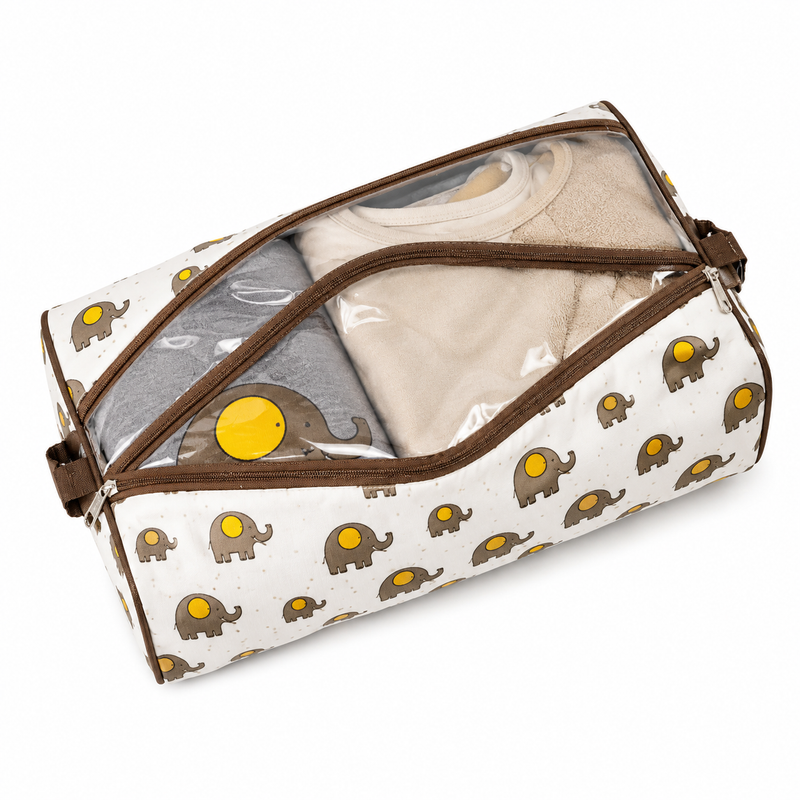 Duffle Bag-  Elephant Print