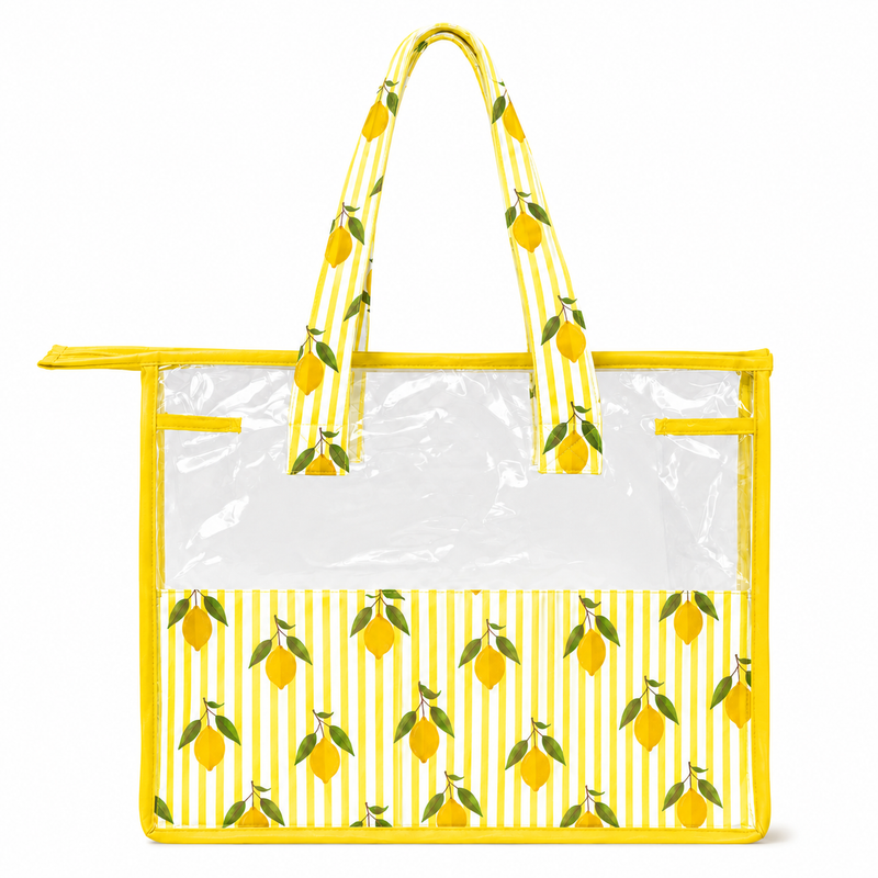 Tote bag- Yellow Lemon Print