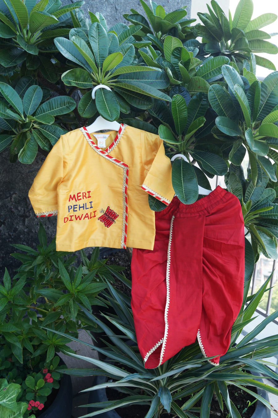 Meri Pehli Diwali Dhoti Set