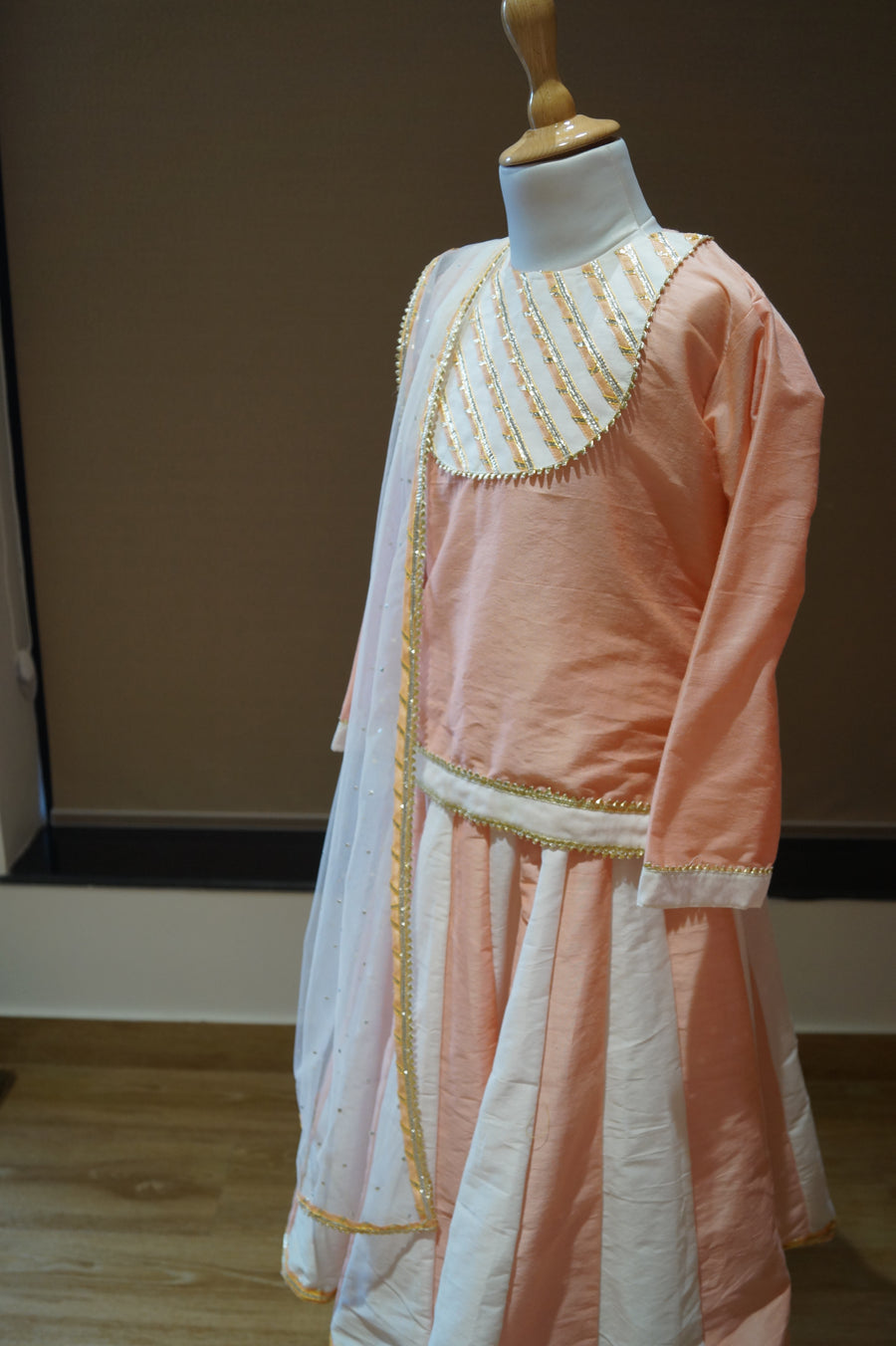 Peach Lengha