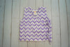 Purple Chevron Jhabla