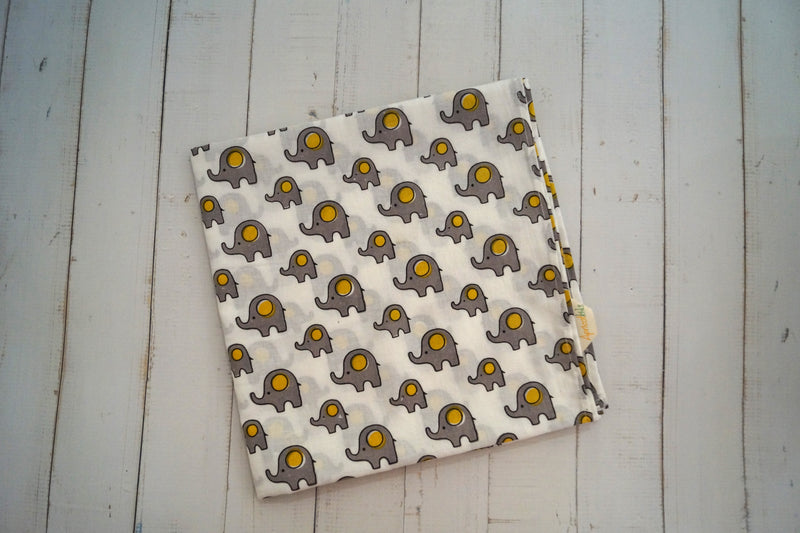 Grey Elephant Swaddle