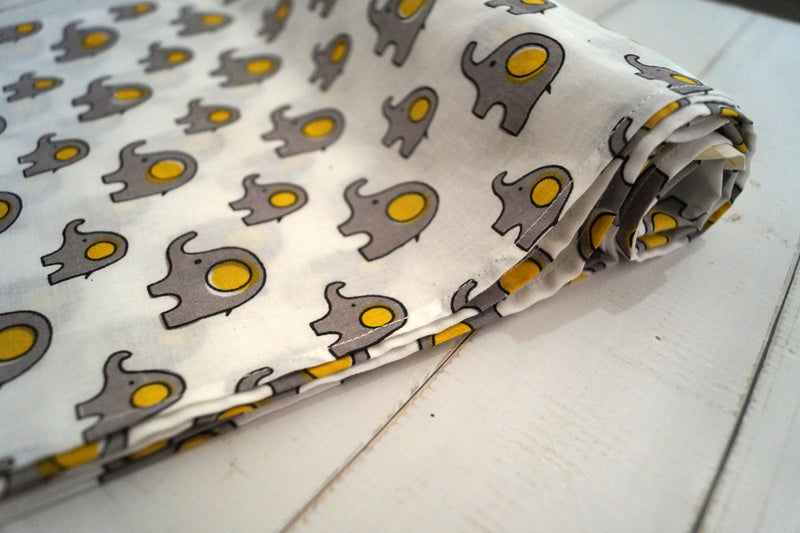 Grey Elephant Swaddle