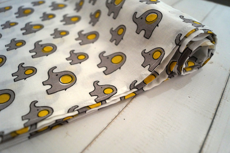 Grey Elephant Swaddle