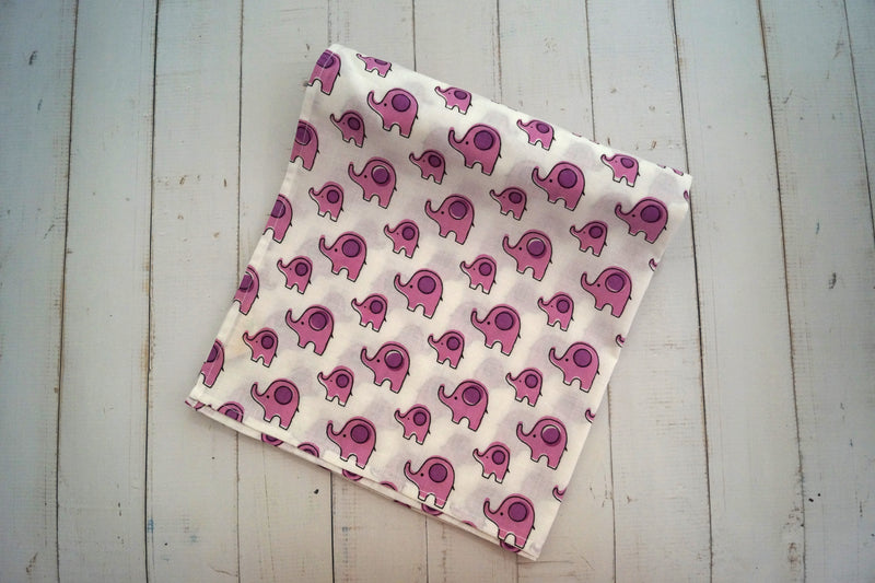 Pink Elephant Swaddle