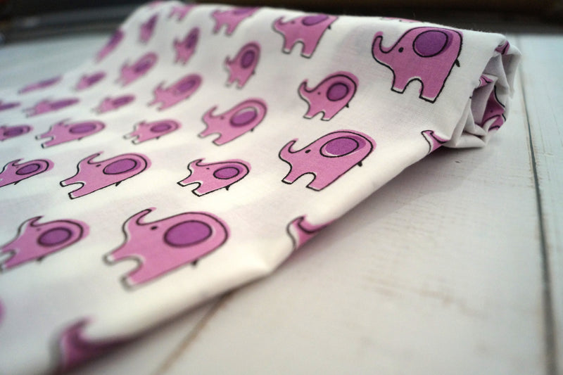 Pink Elephant Swaddle