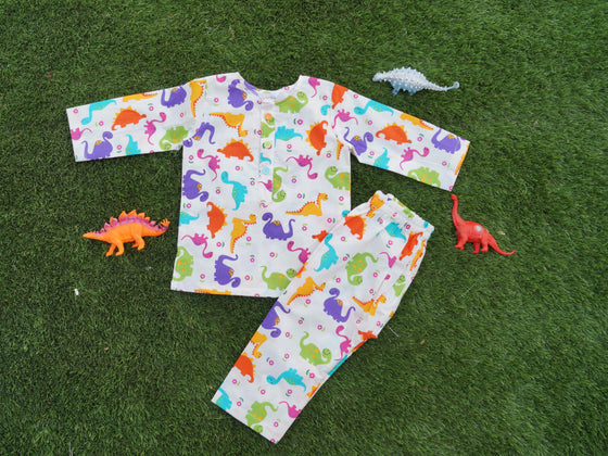 Multicoloured Dinosaur Sleepwear