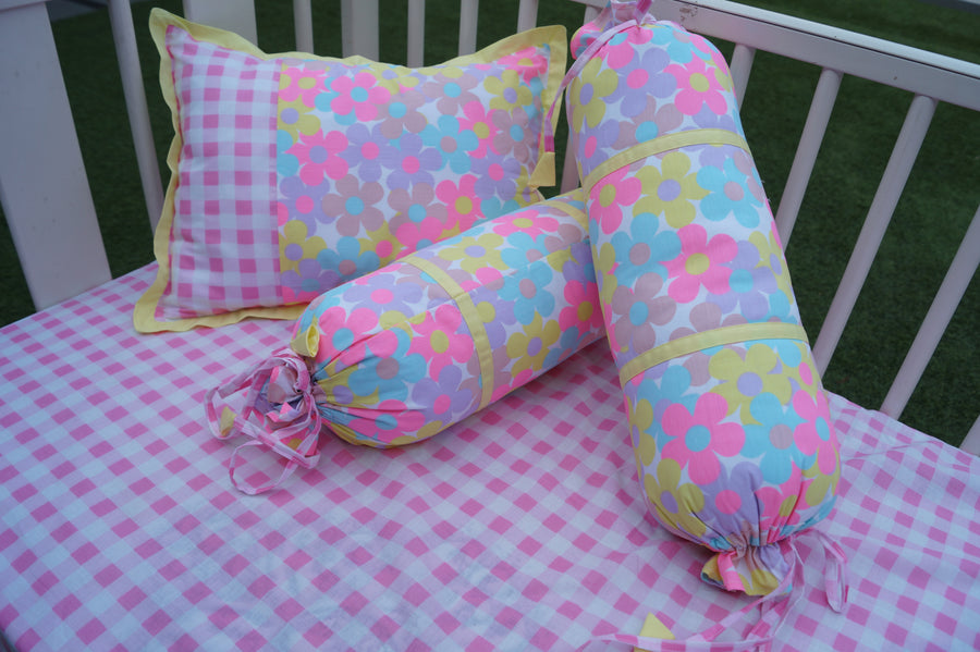 Floral Cot Set